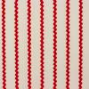2800 - Bijna wit met rode gegolfde strepen