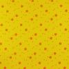 3048 - Geel met oranje bloemetjes