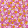 FQ4660 - Roze met oranje, gele roze en groene bubbels FQ