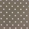 4802 - Bruingrijs (taupe) met witte polka dots
