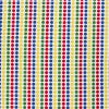 5494 - Wit met strepen van rode, blauwe gele en groene dots PRIMARY