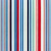 6217 - Rood aqua blauwe streep