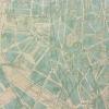 6523 - Ivoor met Plattegrond Parijs groenblauw