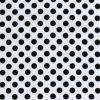 6754 - Wit met zwarte dots ca 9 mm