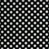 6755 - Zwart met witte dots ca 9 mm