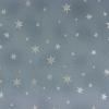 6862 - Zilvergrijs gewolkt met sterren en sterretjes