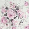 FQ6866 - Ivoor Wit met grote zachtroze rozen trossen FQ